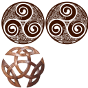 Collection d'icônes PNG Celtic motif - PNG Factory